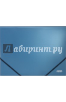 Папка на резинке, голубая (BC-1184M) Папка на резинке, голубая (BC-1184M)