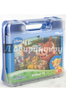 Дисней 12 кубиков "Король Лев" (87103) Дисней 12 кубиков "Король Лев" (87103)