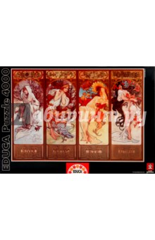Пазл-4000 "Времена года" Альфонс Муха (12749) Пазл-4000 "Времена года" Альфонс Муха (12749)