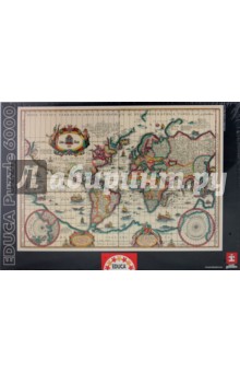 Пазл-6000 "Древняя карта мира" (13777) Пазл-6000 "Древняя карта мира" (13777)