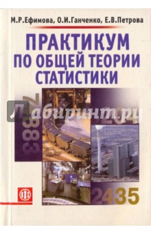 Ефимова, Ганченко, Петрова - Практикум по общей теории статистики. Учебное пособия. обложка книги Ефимова, Ганченко, Петрова - Практикум по общей теории статистики. Учебное пособия. обложка книги