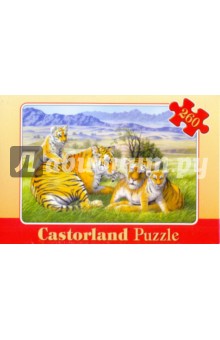 Puzzle-260 "Тигриная семья" (В-26722) Puzzle-260 "Тигриная семья" (В-26722)