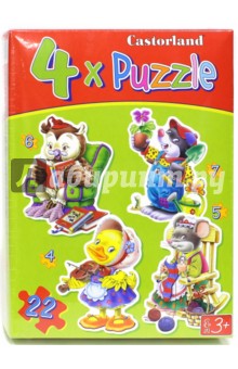 Puzzle-4*5*6*7 "Увлечения". 4 в 1 (В-04102) Puzzle-4*5*6*7 "Увлечения". 4 в 1 (В-04102)