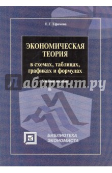 Елена Ефимова - Экономическая теория в схемах, таблицах, графиках и формулах. Учебное пособие обложка книги Елена Ефимова - Экономическая теория в схемах, таблицах, графиках и формулах. Учебное пособие обложка книги