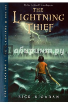 Rick Riordan - Percy Jackson & Olympians. Lightning Thief. Book one обложка книги Rick Riordan - Percy Jackson & Olympians. Lightning Thief. Book one обложка книги