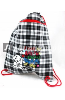 Мешок для обуви 1 отделение "Doggie" (03977) Мешок для обуви 1 отделение "Doggie" (03977)
