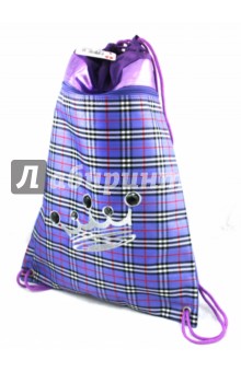 Мешок для обуви 1 отделение "Lilac Scotch" (05177) Мешок для обуви 1 отделение "Lilac Scotch" (05177)
