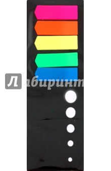 Закладки 5 цветов по 20 листов, 12х45 мм (45501) Закладки 5 цветов по 20 листов, 12х45 мм (45501)