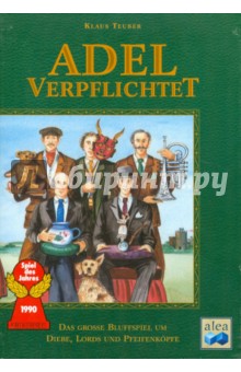 Klaus Teuber - Настольная игра "Adel Verpelichtet" (269068) Klaus Teuber - Настольная игра "Adel Verpelichtet" (269068)