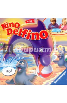 Настольная игра "Дельфин Нино" (220403) Настольная игра "Дельфин Нино" (220403)