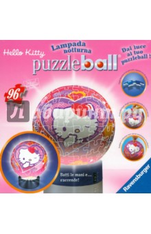 Пазл-шар-96 "Hello Kitty" + подсветка (810246) Пазл-шар-96 "Hello Kitty" + подсветка (810246)