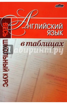 Татьяна Калочкова - Английский язык. Весь школьный курс в таблицах обложка книги Татьяна Калочкова - Английский язык. Весь школьный курс в таблицах обложка книги