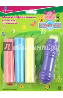 Мел цветной Jumbo 4 штуки "Лунтик" (880425-13) Мел цветной Jumbo 4 штуки "Лунтик" (880425-13)