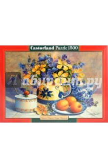 Puzzle-1500. "Цветы и абрикосы" (C-150793) Puzzle-1500. "Цветы и абрикосы" (C-150793)