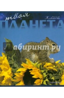 Тетрадь 48 листов. Линейка. "Твоя планета. Зверята" (48005М1FPN) Тетрадь 48 листов. Линейка. "Твоя планета. Зверята" (48005М1FPN)