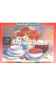 Puzzle-3000. "Натюрморт с малиной" (С-300204) Puzzle-3000. "Натюрморт с малиной" (С-300204)