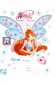 Тетрадь 24 листа, линейка А5 "Winx" (ассортимент) (30288) Тетрадь 24 листа, линейка А5 "Winx" (ассортимент) (30288)