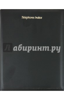Телефонная книга, черная (13289-10) Телефонная книга, черная (13289-10)