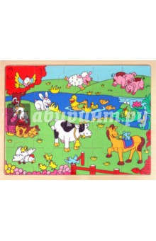 Игра развивающая настольная "Пазлы" (Ф21-307) Игра развивающая настольная "Пазлы" (Ф21-307)