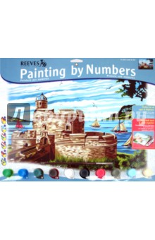 Набор для раскрашивания красками "Castle by Sea" (PL/EH3) Набор для раскрашивания красками "Castle by Sea" (PL/EH3)