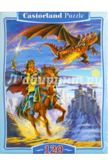 Puzzle-120. MIDI "Бой с драконом" (В-12503) Puzzle-120. MIDI "Бой с драконом" (В-12503)