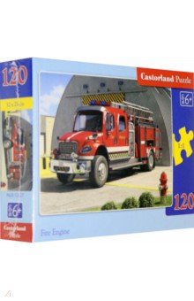 Puzzle-120 MIDI "Пожарная машина" (В-12527) Puzzle-120 MIDI "Пожарная машина" (В-12527)