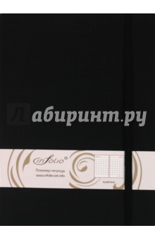 Планнер-тетрадь In Folio,"Euro business", А5, 128 страниц, клетка (1012/black) Планнер-тетрадь In Folio,"Euro business", А5, 128 страниц, клетка (1012/black)