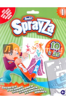 Набор шаблонов "Sprayza 1" (ST2201) Набор шаблонов "Sprayza 1" (ST2201)