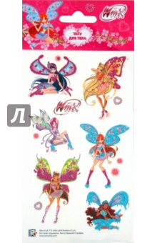 Тату для тела цветные с блёстками "Winx" (JD-DE010/WBJ) Тату для тела цветные с блёстками "Winx" (JD-DE010/WBJ)