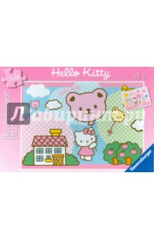 Паззл "Hello Kitty. Полет", 2х20 элементов (091676) Паззл "Hello Kitty. Полет", 2х20 элементов (091676)