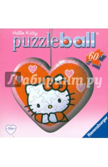 Паззл-сердце "Hello Kitty", 60 элементов (114054) Паззл-сердце "Hello Kitty", 60 элементов (114054)