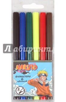 Фломастеры Naruto 6 цветов (848-6/N) Фломастеры Naruto 6 цветов (848-6/N)