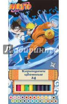 Карандаши Naruto 24 цвета (6600B24/N) Карандаши Naruto 24 цвета (6600B24/N)