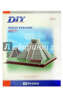 Пазл 3D Пирамида Майя 50 деталей (2801D) Пазл 3D Пирамида Майя 50 деталей (2801D)