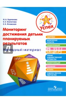 Успех. Мониторинг достижения детьми планируемых результатов. Наглядный материал - Бурлакова, Клопотова, Ягловская