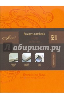 Бизнес-тетрадь: In Folio. "Fiore" (orange) (1034) Бизнес-тетрадь: In Folio. "Fiore" (orange) (1034)