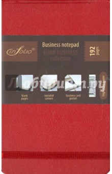 Бизнес-блокнот: In Folio. с резинкой и ручой "Euro Business" (red) (1031) Бизнес-блокнот: In Folio. с резинкой и ручой "Euro Business" (red) (1031)