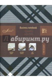 Бизнес-тетрадь: In Folio. "Quadro" (blue stripe) (1025) Бизнес-тетрадь: In Folio. "Quadro" (blue stripe) (1025)