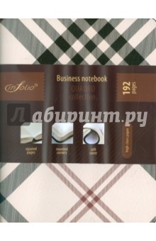 Бизнес-тетредь: In Folio. "Quadro" (brown stripe) (1025) Бизнес-тетредь: In Folio. "Quadro" (brown stripe) (1025)