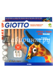 Грим-стик (пигм. воск). 6 карандашей (F47070) Грим-стик (пигм. воск). 6 карандашей (F47070)