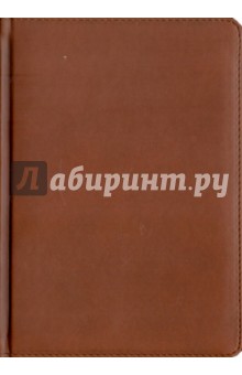 Ежедневник полудатированный 384 страницы, А5, коричневый (22904) Ежедневник полудатированный 384 страницы, А5, коричневый (22904)