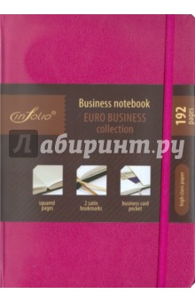 Бизнес-тетрадь In Folio "Euro business" (fuchsia) (1005) Бизнес-тетрадь In Folio "Euro business" (fuchsia) (1005)