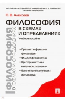 Философия в схемах и определениях. Учебное пособие - Петр Алексеев