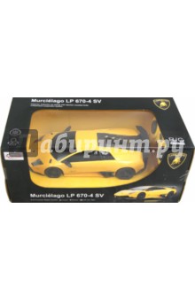 Машина Lamborghini Murcielago LP 670-4 SV радиоуправляемая 1:24 (39000) Машина Lamborghini Murcielago LP 670-4 SV радиоуправляемая 1:24 (39000)