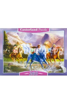 Puzzle-260 "Белла Сара" Рискованные скачки" (№26132) Puzzle-260 "Белла Сара" Рискованные скачки" (№26132)