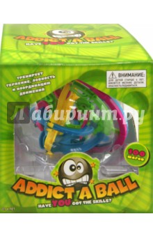 Шар-головоломка "Addict a Ball" малый (100 шагов) Шар-головоломка "Addict a Ball" малый (100 шагов)