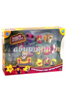 Игровой набор Party Animals "Пляжная рок-вечеринка" (60767) Игровой набор Party Animals "Пляжная рок-вечеринка" (60767)