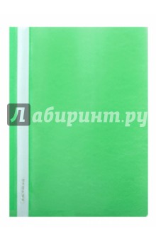 Скоросшиватель пластиковый, зеленый (220414) Скоросшиватель пластиковый, зеленый (220414)