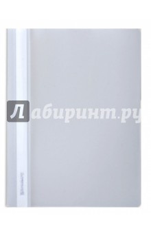 Скоросшиватель пластиковый, серый (220387) Скоросшиватель пластиковый, серый (220387)