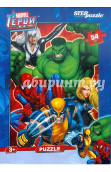 Step Puzzle-54 "Marvel", в ассортименте (71105) Step Puzzle-54 "Marvel", в ассортименте (71105)